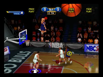 NBA Showtime - NBA on NBC (USA) screen shot game playing